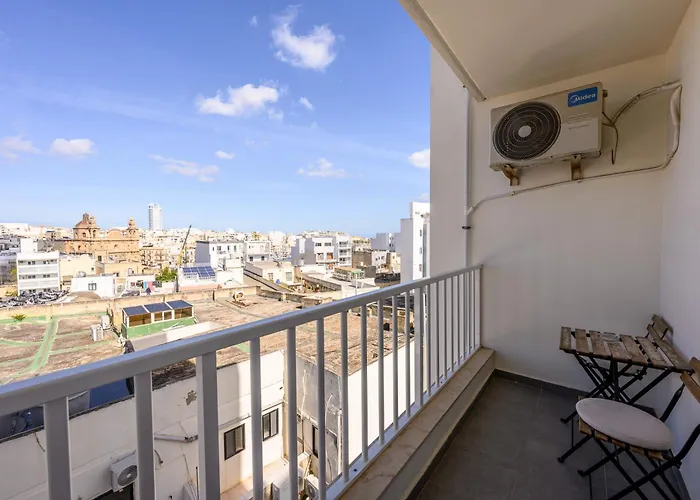 F9 3, Private Two Single Beds With Shared Bathroom In Shared Flat Kwatera prywatna Msida